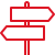 WegWijs Attentie signpost